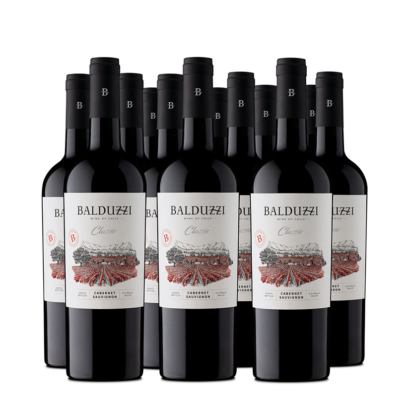 Caja 12 bot. Classic Cabernet Sauvignon