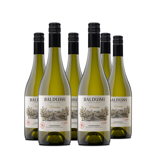 Caja 6 bot. Reserva Chardonnay