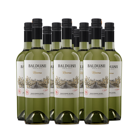 Caja 12 bot. Reserva Sauvignon Blanc
