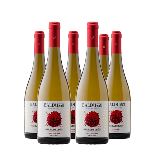 Caja 6 bot. Garra de León Chardonnay