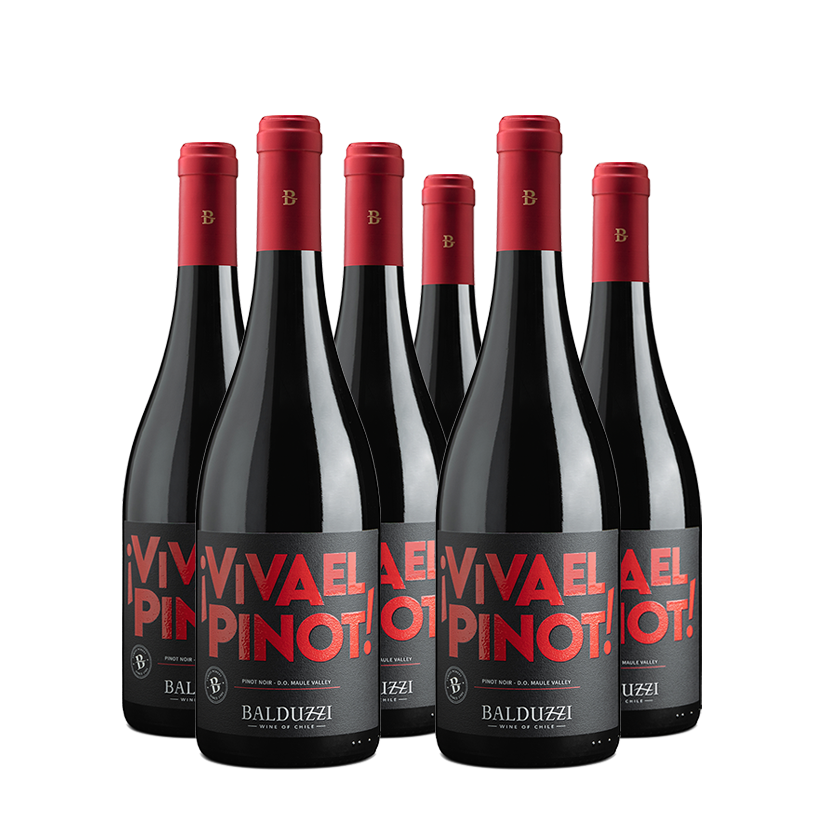 Caja 6 bot. ¡Viva el Pinot!