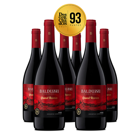 Caja 6 bot. Grand Reserve Syrah